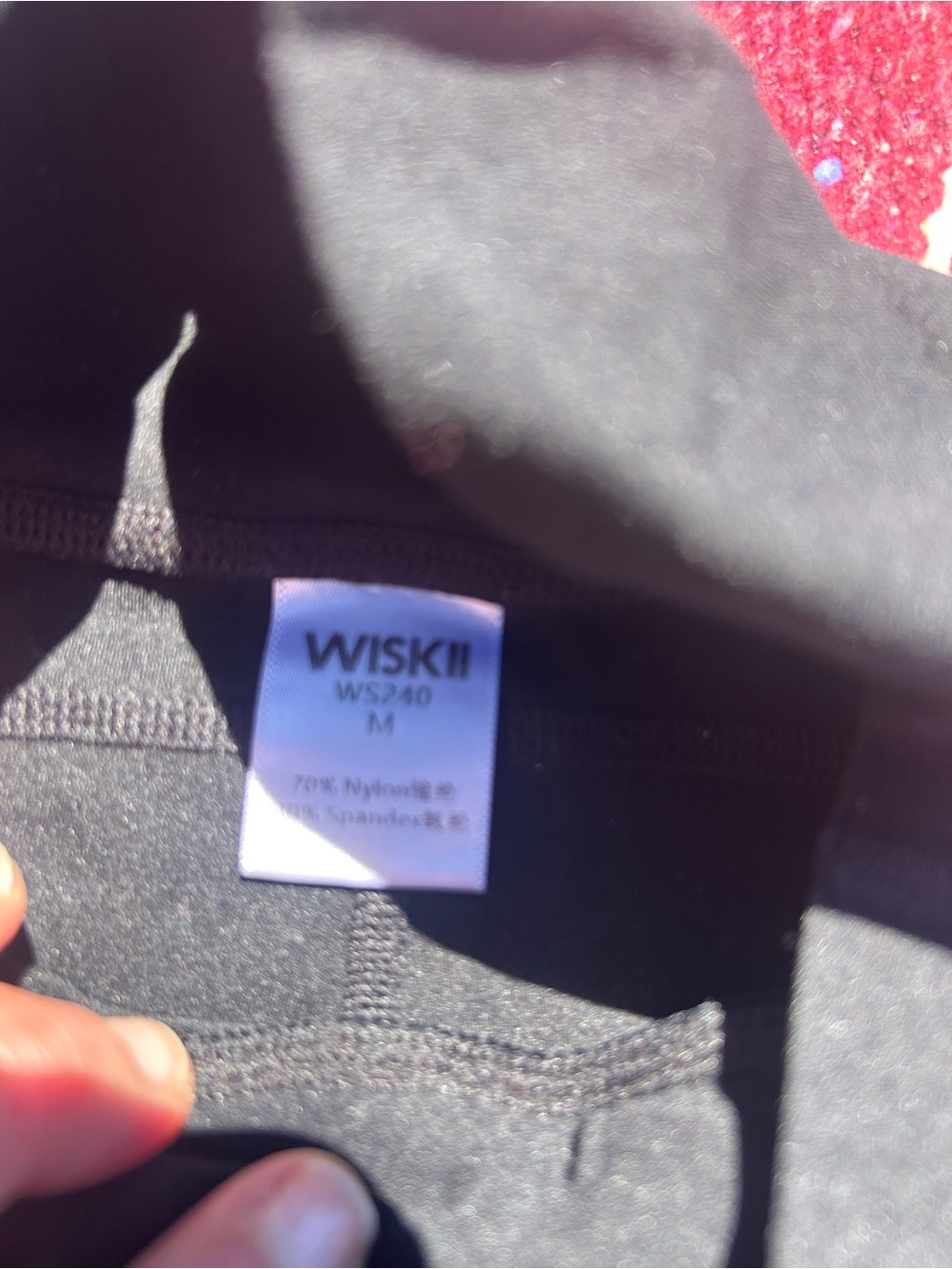 Wiskii corset bra and leggingsHigh-Waist Black Leggings - Sleek Everyday Comfort - Picture 4 of 10